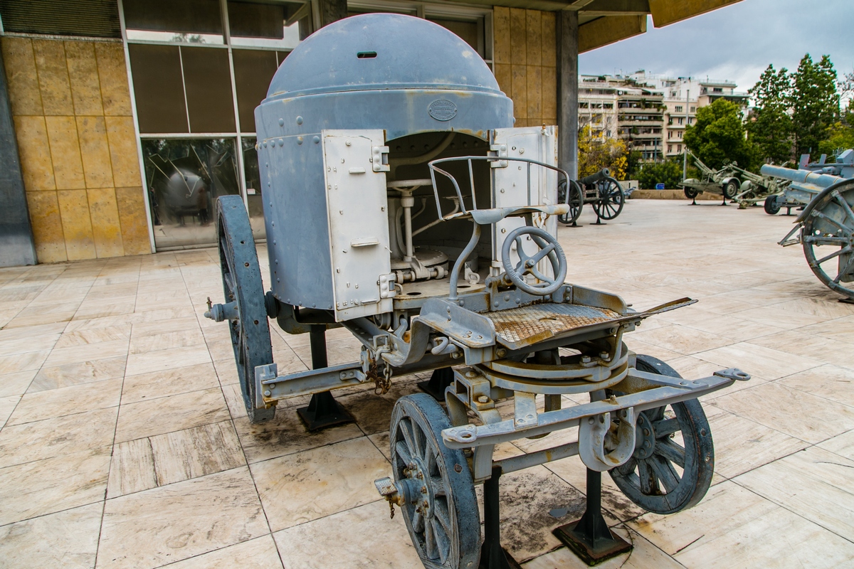 Fahr Panzer w Muzeum Wojny w Atenach