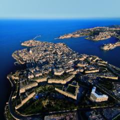 Malta Valletta-aerial-shot-2