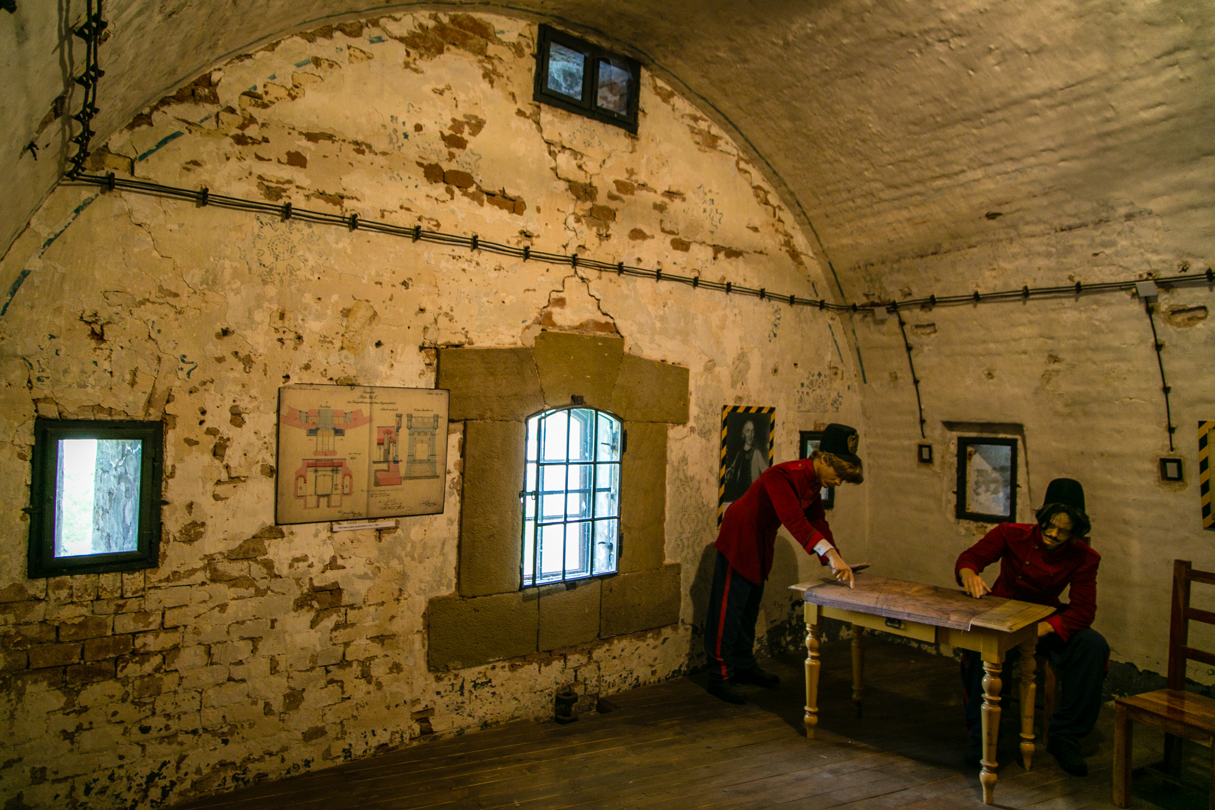 Czechy Olomouc Fort XXII Wystawa